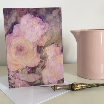 Floral inspired cards and gifts created in from Faversham, Kent - Greenfinch and Robin